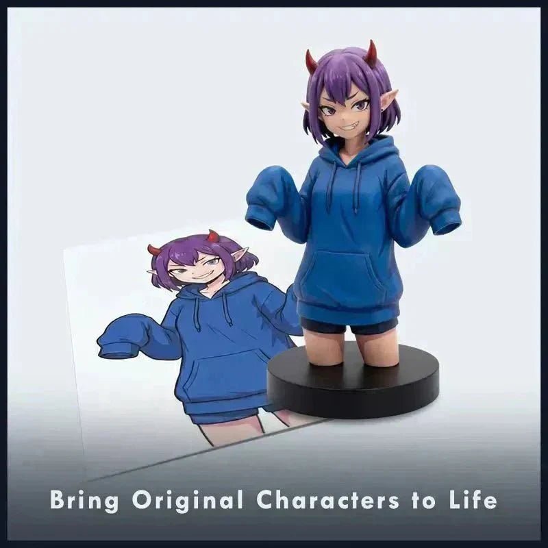 How to Make a Custom Figurine from a Drawing or Picture