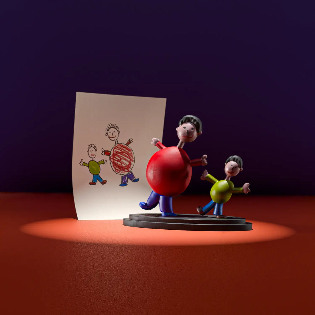 Heirloom Gift How to Turn Your Child's Drawing into a Lifelong Keepsake (Introducing Custom Figurines)