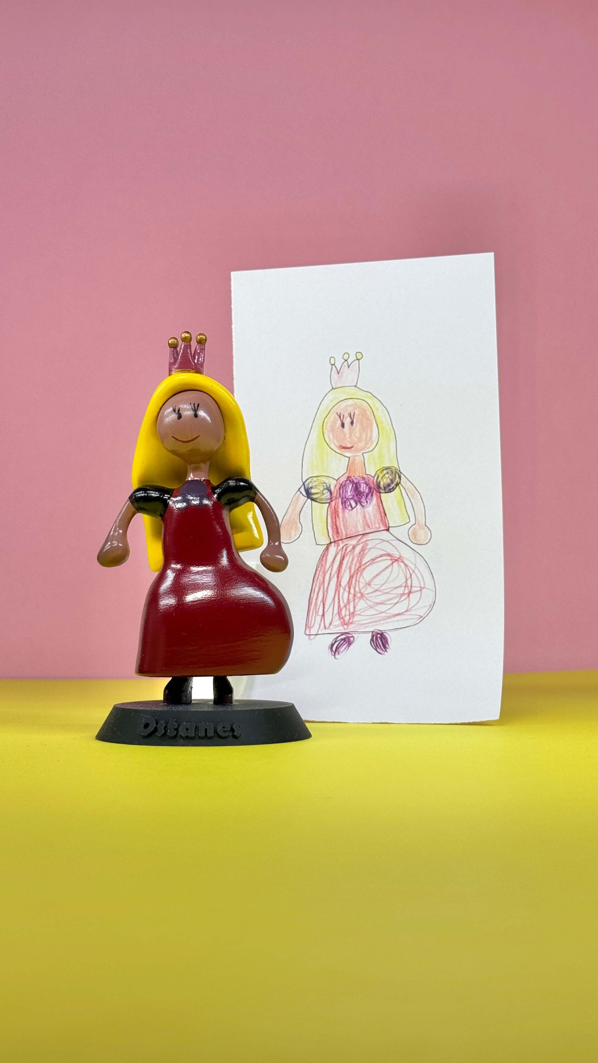 Custom Figurine from Childhood Drawings!